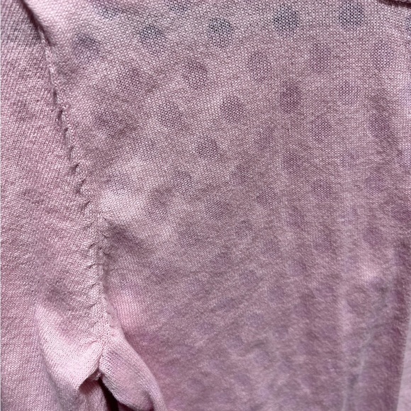 Cable & Gauge Soft Pink Women's Sweater - Picture 3 of 7